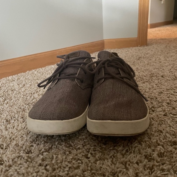 Chaco Davis Lace Up Casual Shoes Grey Size 11.5 - Picture 3 of 10